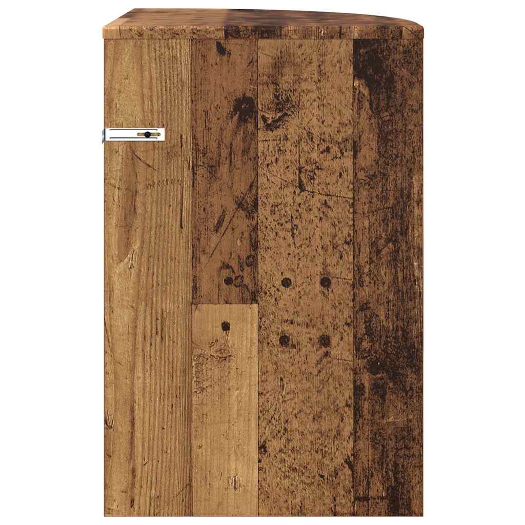 Konačna Stolić Staro drvo 39,7 x 39,7 x 60 cm Konstruirano drvo