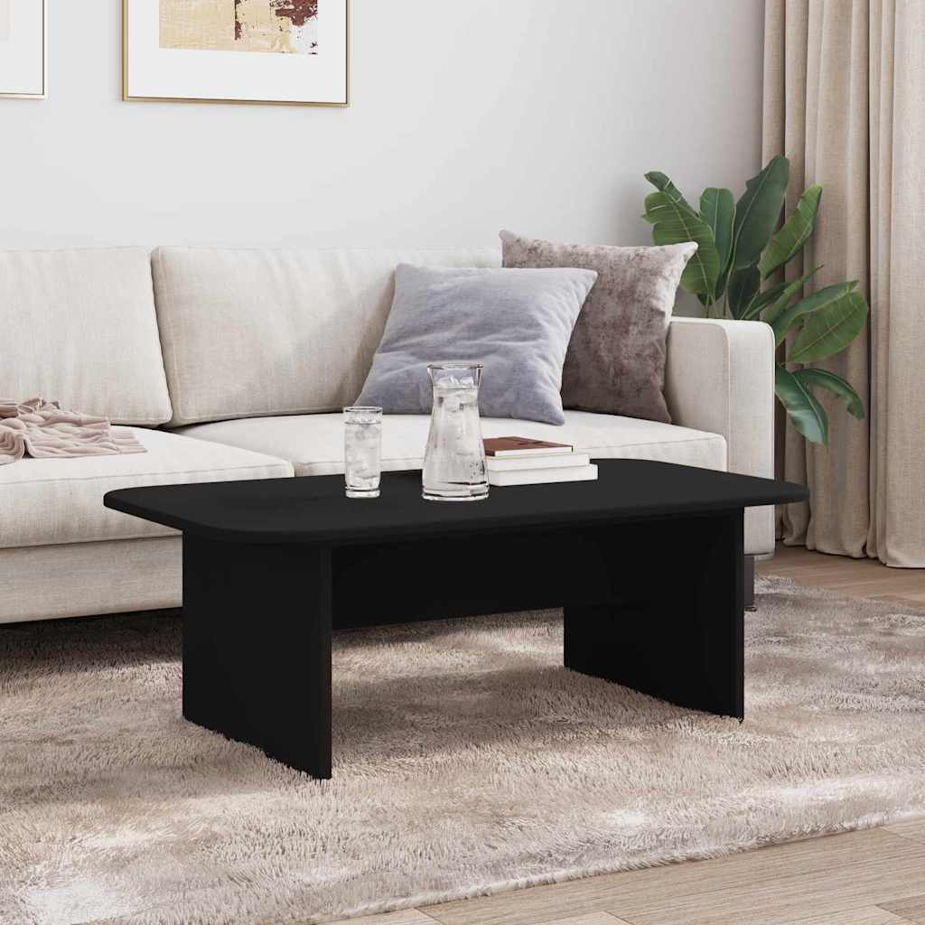 Kava Stol Crna 93 x 53 x 33 cm Konstruirano drvo