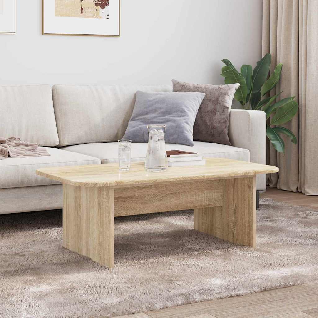Kava Stol Sonoma hrast 93 x 53 x 33 cm Konstruirano drvo