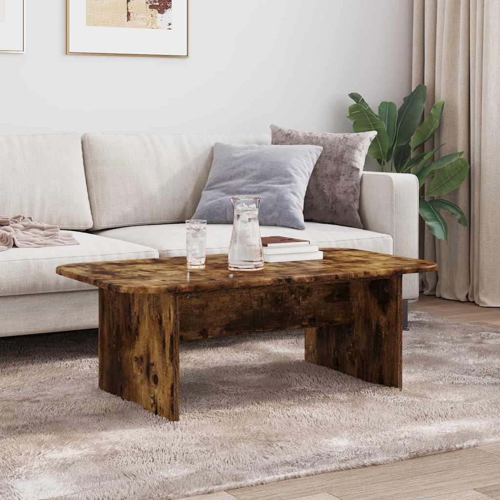 Kava Stol Dimljeni hrast 93 x 53 x 33 cm Konstruirano drvo