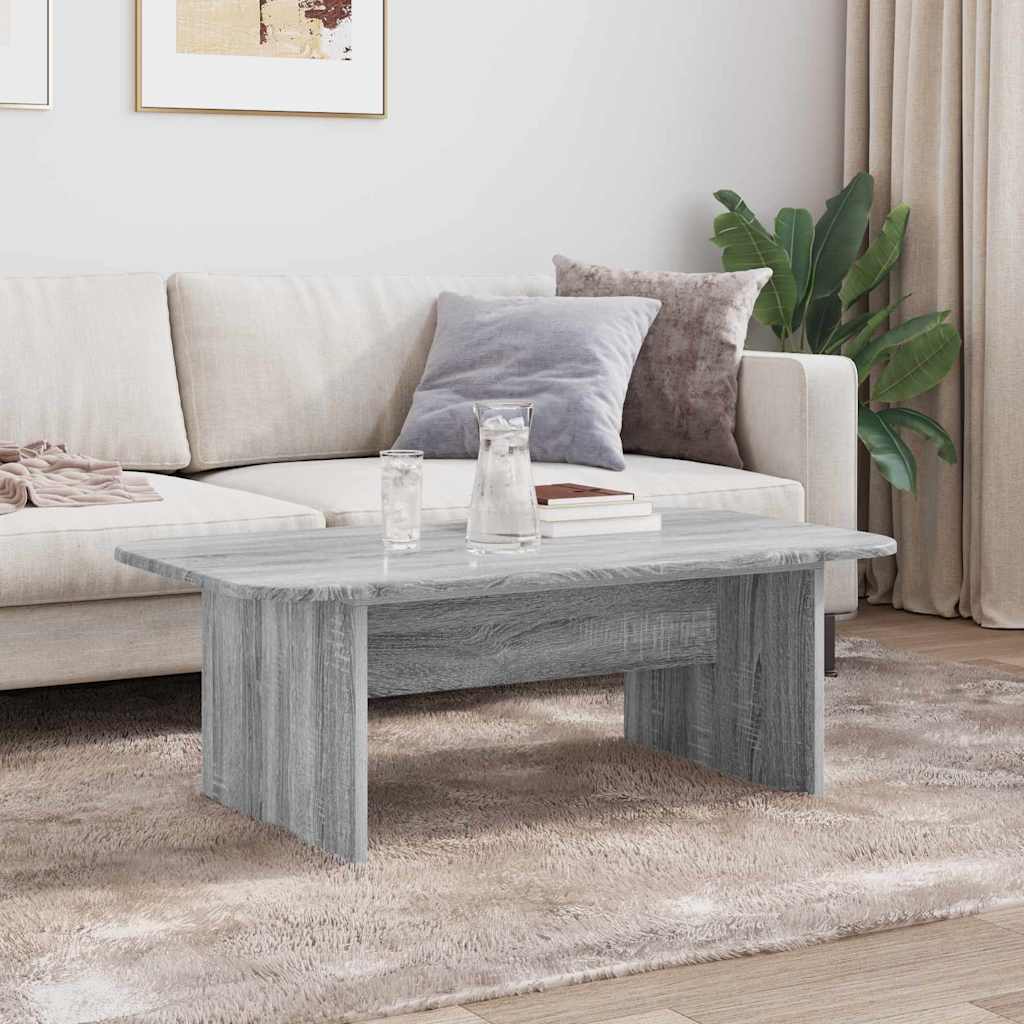 Kava Stol Siva Sonoma 93 x 53 x 33 cm Konstruirano drvo
