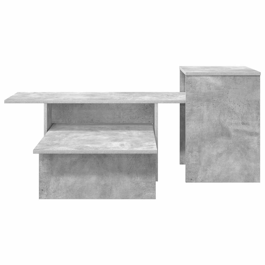 Konzolna stolica Betonski sivi 91,5 x 35 x 38,5 cm
