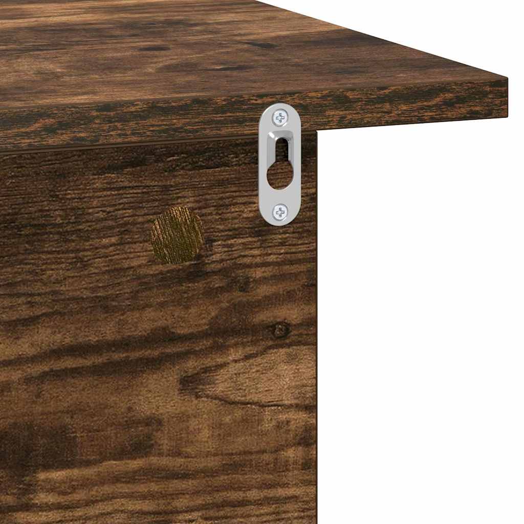 Noćni ormarić 2 pcs Dimljeni hrast 40 x 30 x 25 cm