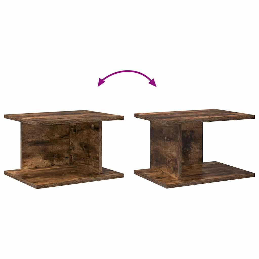 Noćni ormarić 2 pcs Dimljeni hrast 40 x 30 x 25 cm