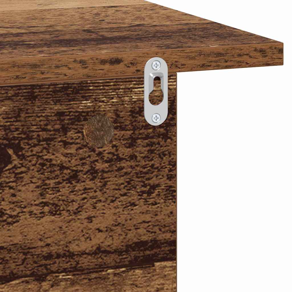 Noćni ormarić Staro drvo 40 x 30 x 25 cm Konstruirano drvo