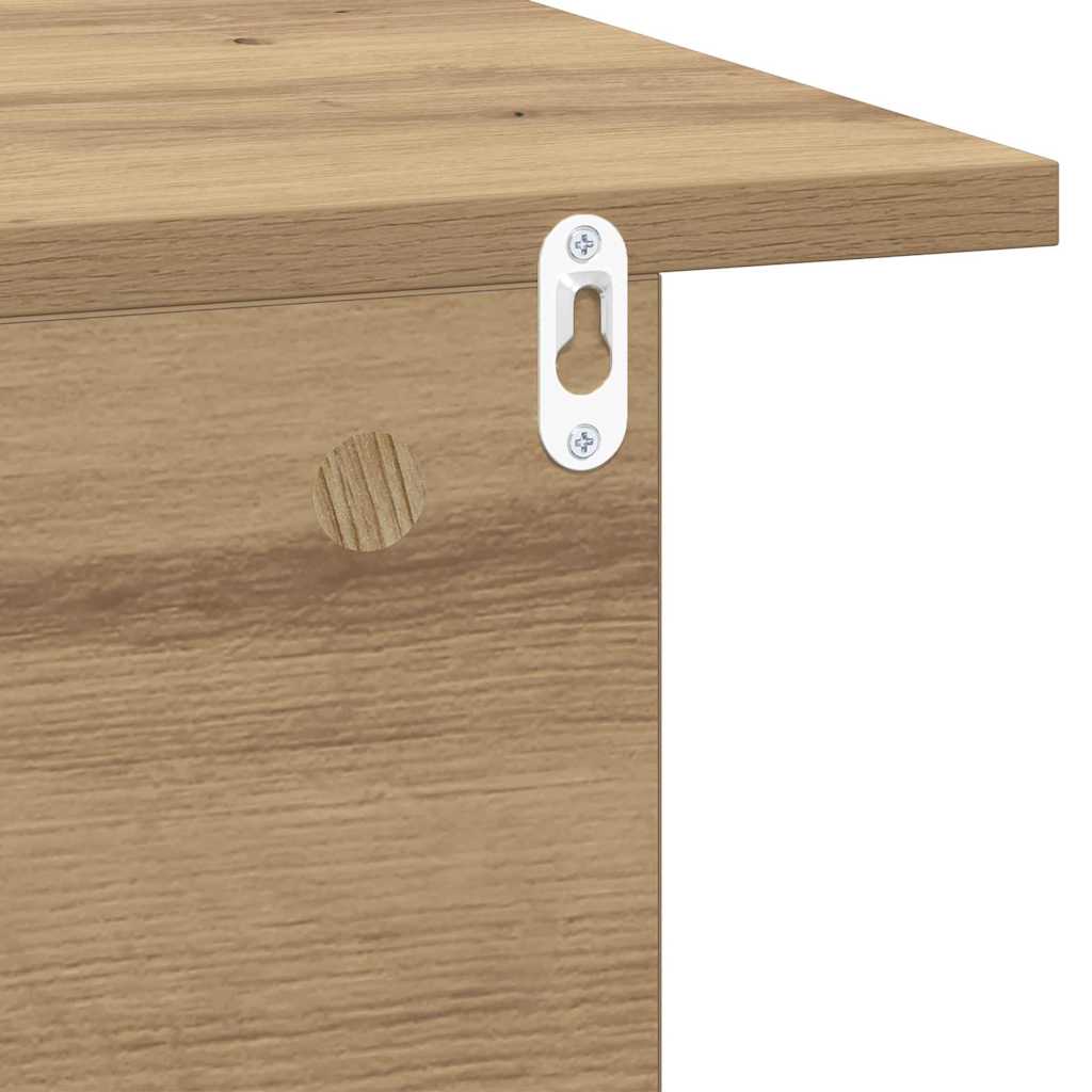 Noćni ormarić 2 pcs Umjetnički hrast 40 x 30 x 25 cm