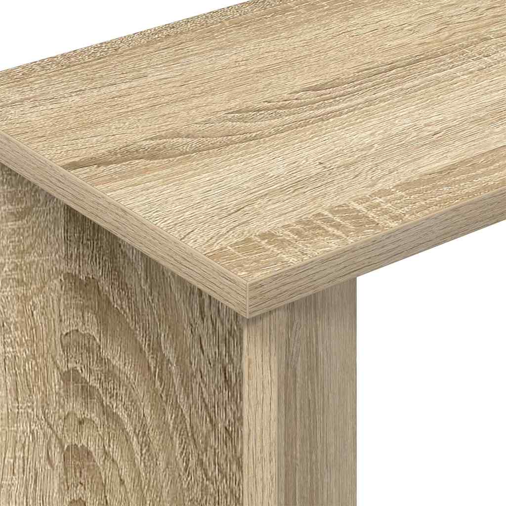 Konačna Stolić Sonoma hrast 35 x 25 x 50 cm Konstruirano drvo