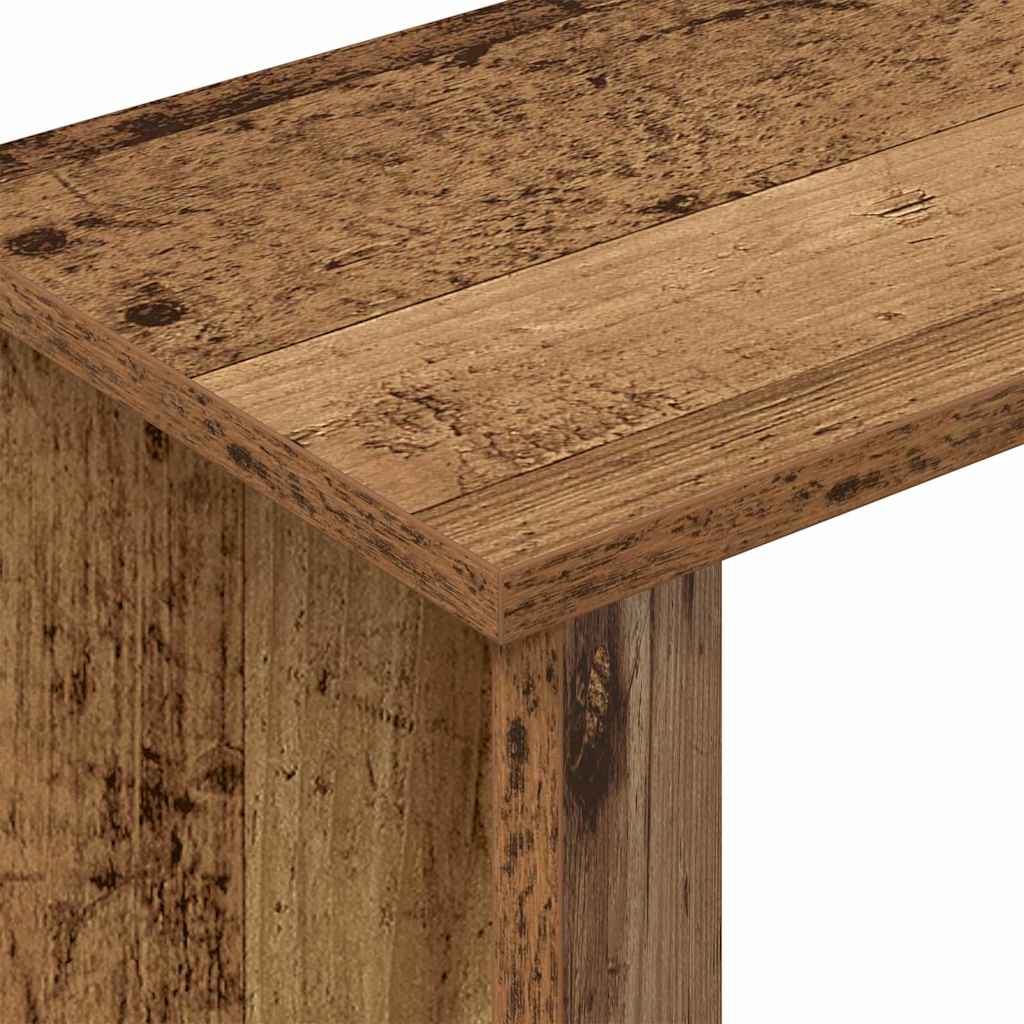 Konačna Stolić Staro drvo 35 x 25 x 50 cm Konstruirano drvo