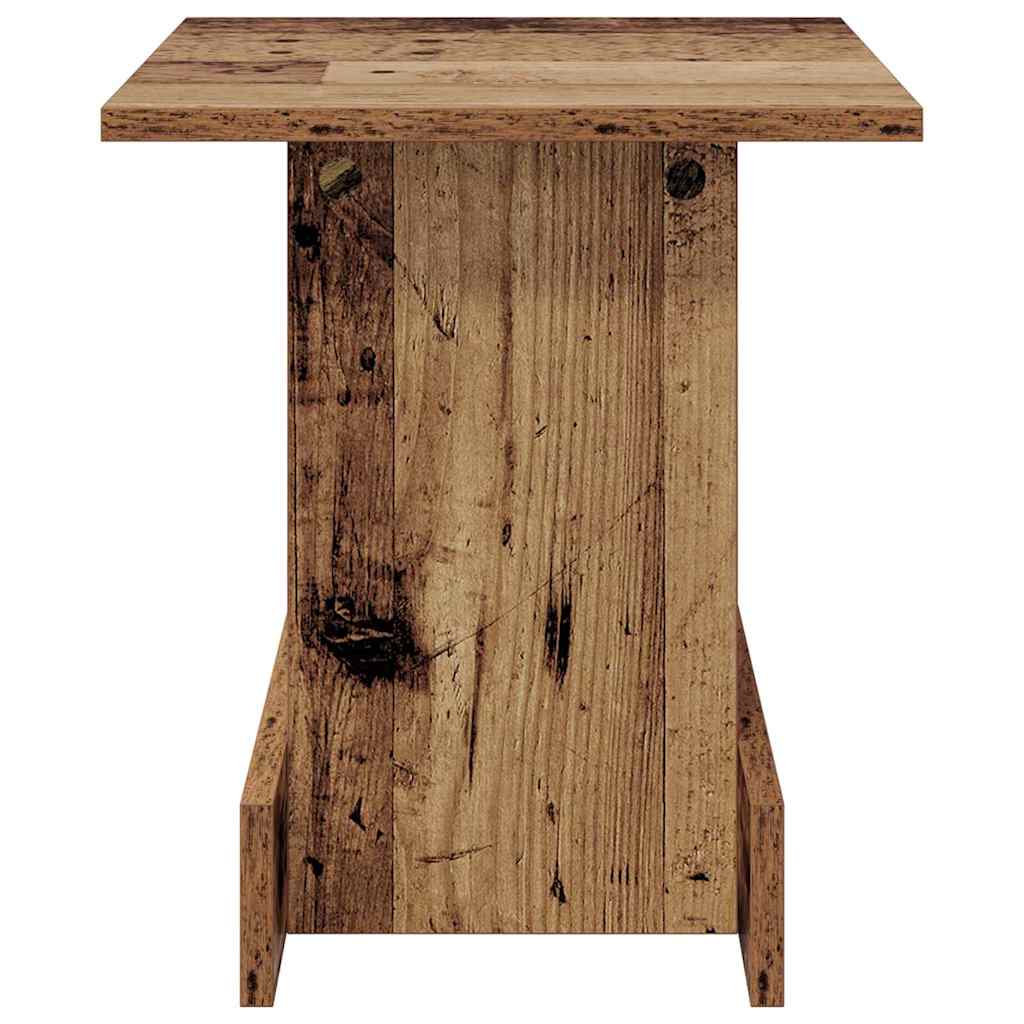 Konačna Stolić Staro drvo 35,5 x 35 x 40 cm Konstruirano drvo