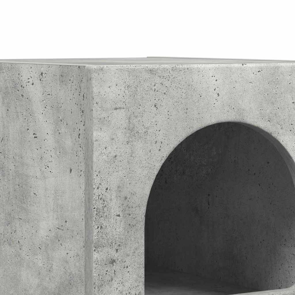 Noćni ormarić Betonski sivi 29,5 x 33,5 x 50 cm
