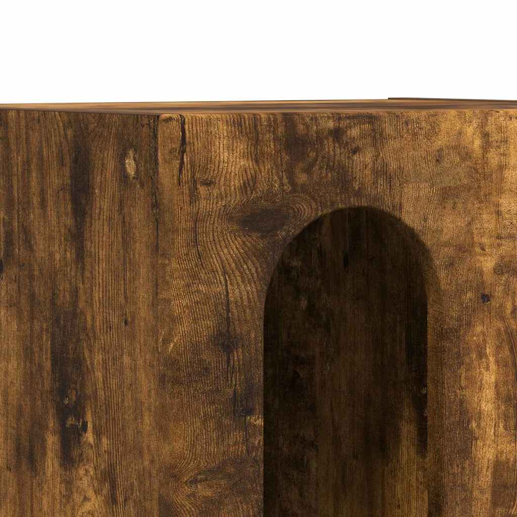 Noćni ormarić 2 pcs Dimljeni hrast 40 x 35 x 50 cm