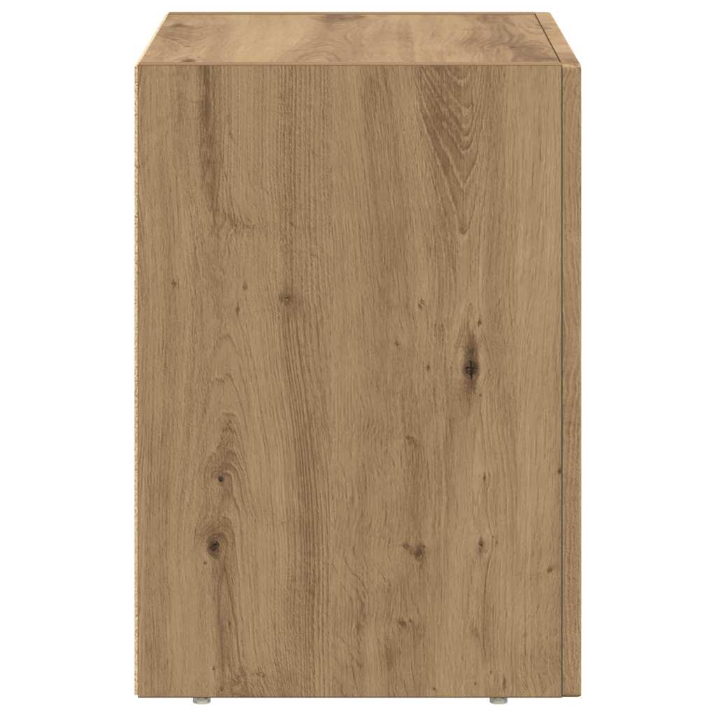 Noćni ormarić 2 pcs Umjetnički hrast 40 x 35 x 50 cm