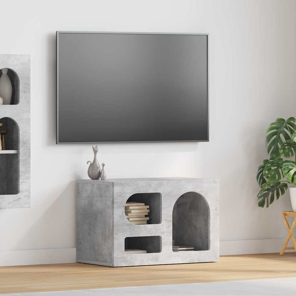 TV ormar Betonski sivi 60 x 35 x 40 cm Konstruirano drvo