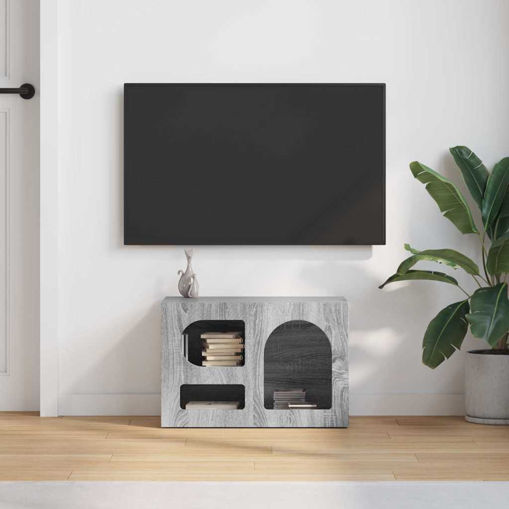 TV ormar Siva Sonoma 60 x 35 x 40 cm Konstruirano drvo