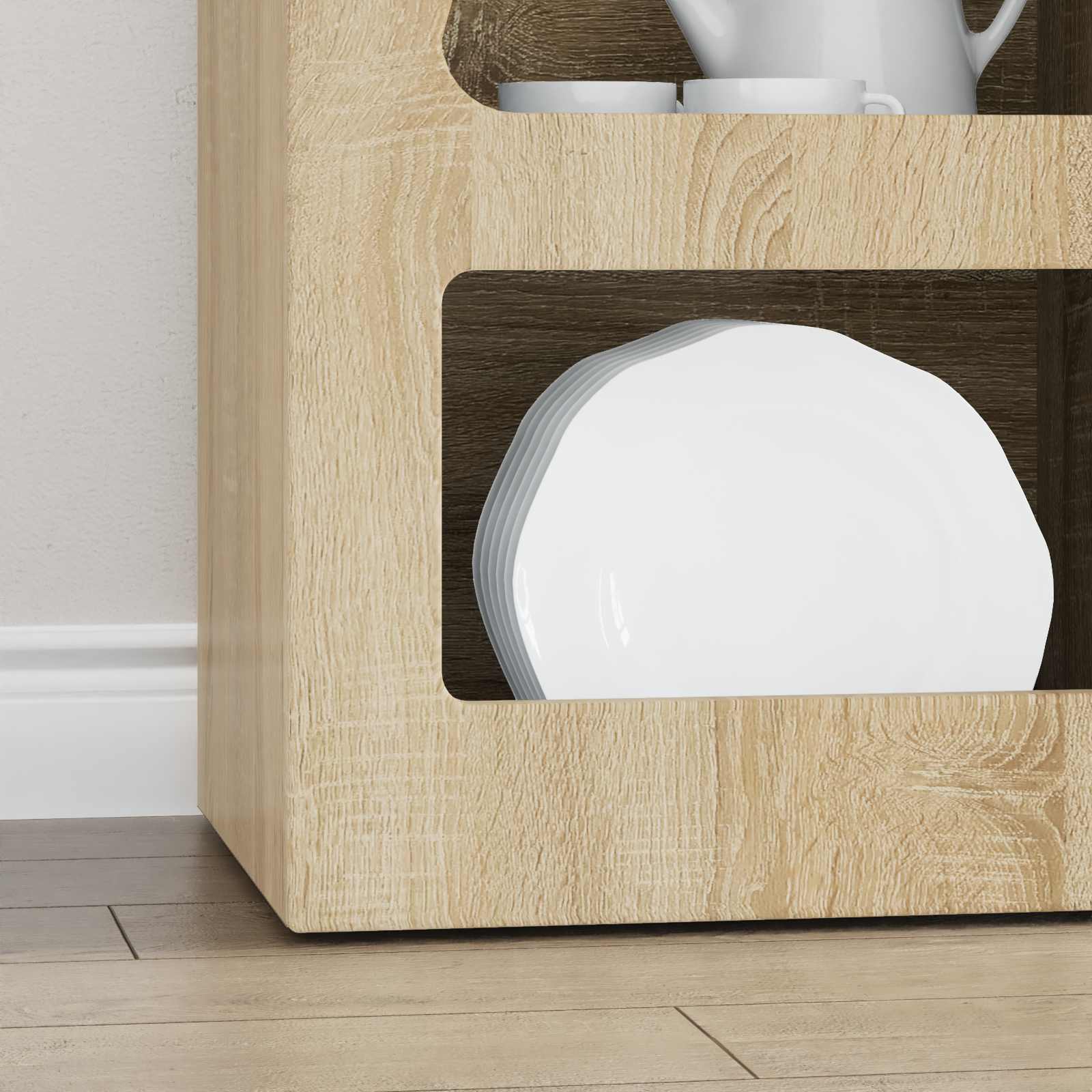 Kreveta Sonoma hrast 40 x 35 x 100,5 cm Konstruirano drvo