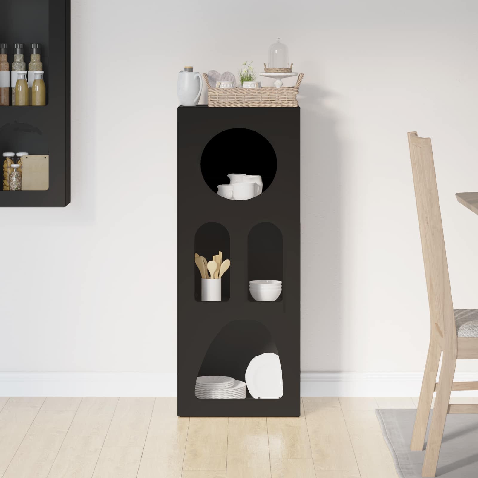 Kreveta Crna 40 x 35 x 100.5 cm Konstruirano drvo