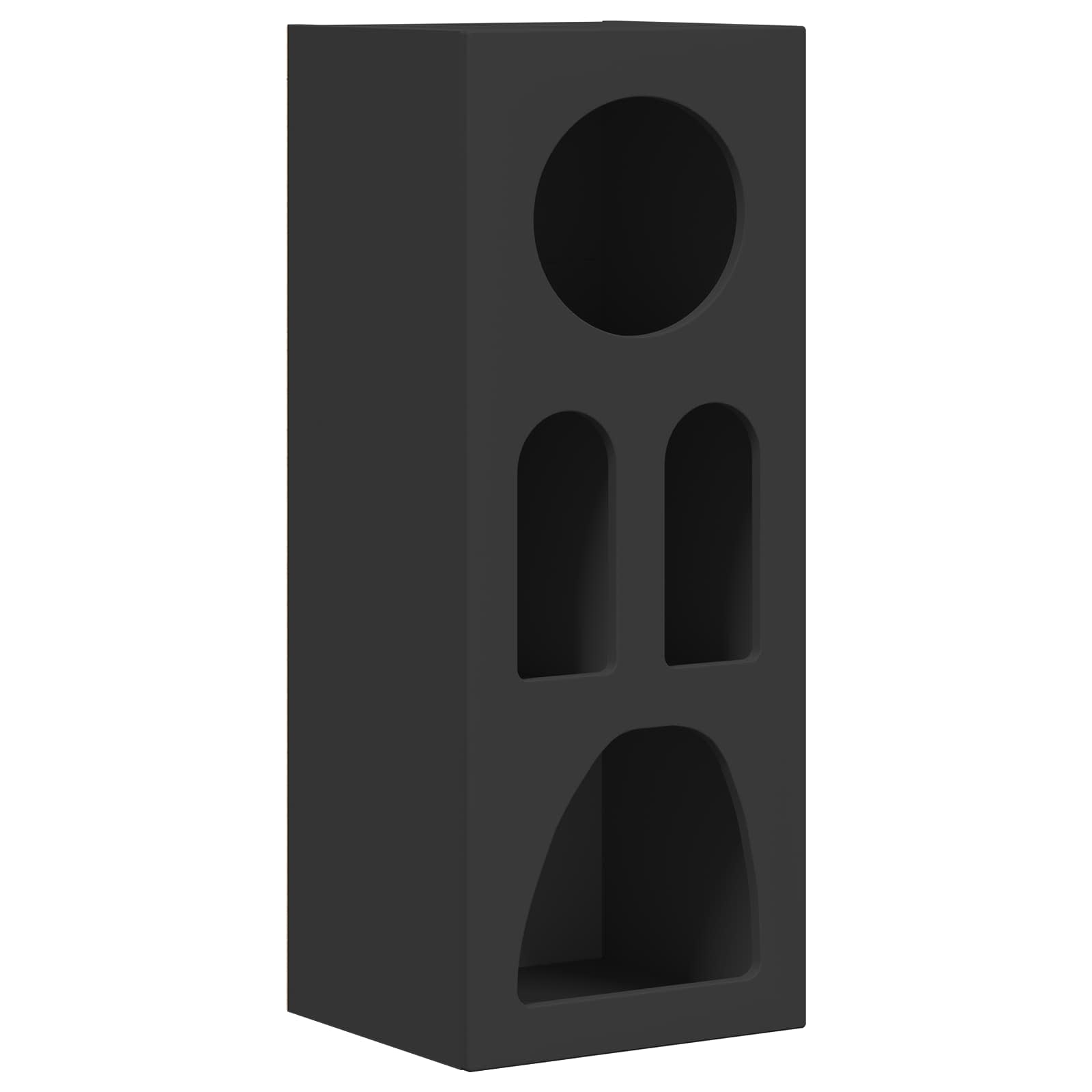 Kreveta Crna 40 x 35 x 100.5 cm Konstruirano drvo