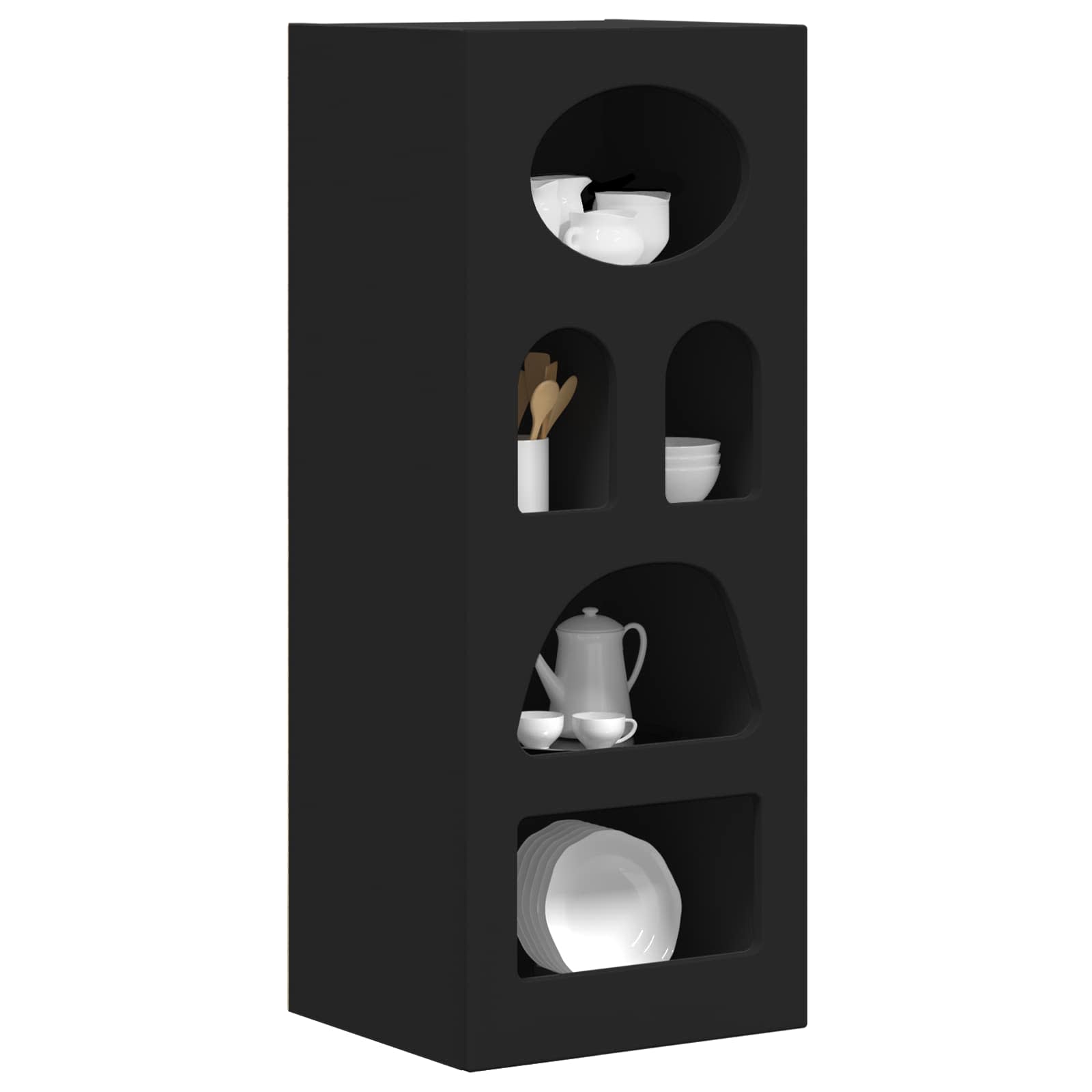 Kreveta Crna 40 x 35 x 100.5 cm Konstruirano drvo