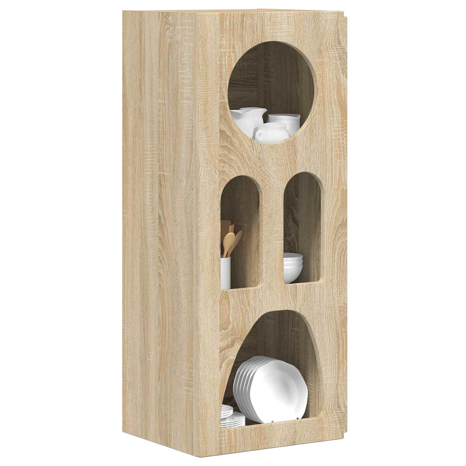 Kreveta Sonoma hrast 40 x 35 x 100.5 cm Konstruirano drvo