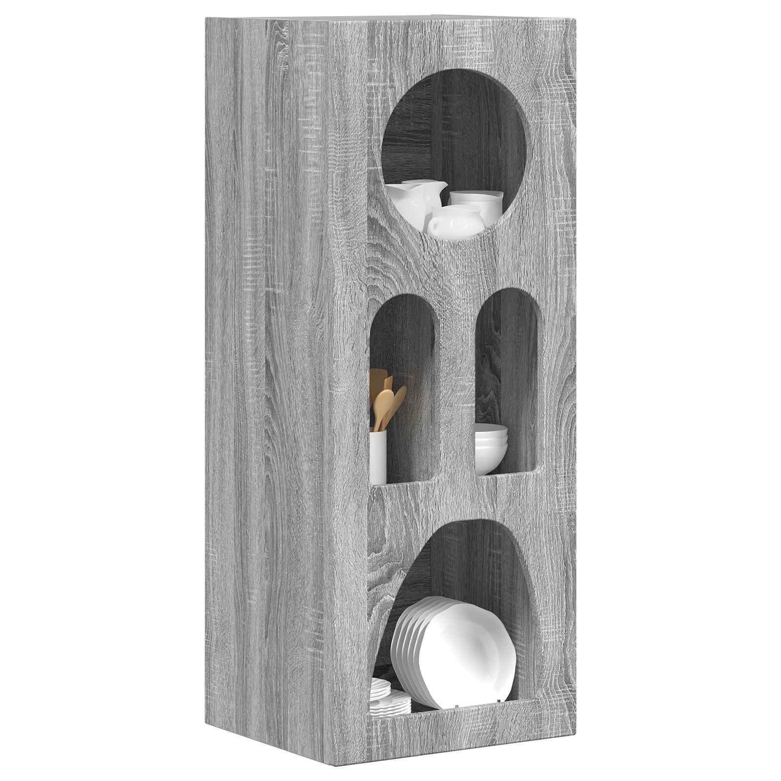 Kreveta Siva Sonoma 40 x 35 x 100.5 cm Konstruirano drvo