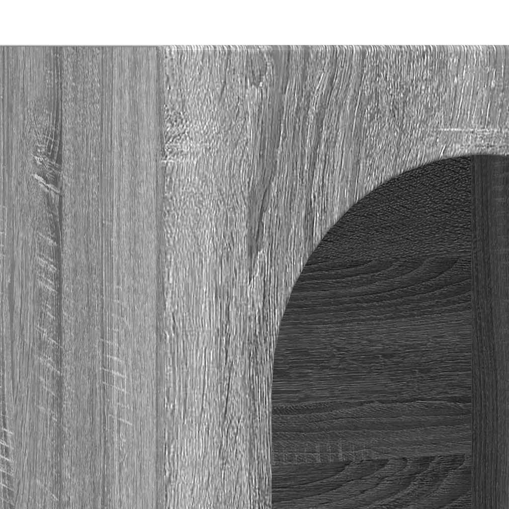 Kreveta Siva Sonoma 59 x 35 x 80.5 cm Konstruirano drvo
