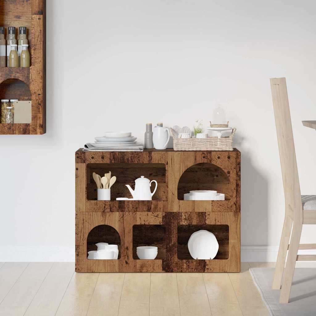 Kreveta Staro drvo 80.5 x 35 x 59 cm Konstruirano drvo