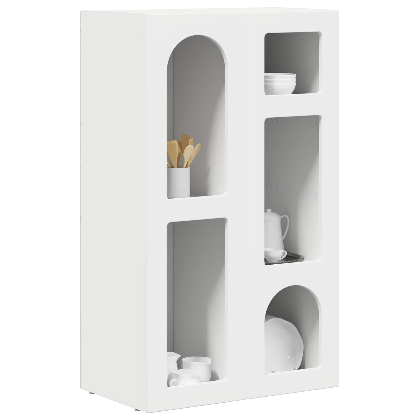 Kreveta Bijelo 59 x 35 x 100,5 cm Konstruirano drvo
