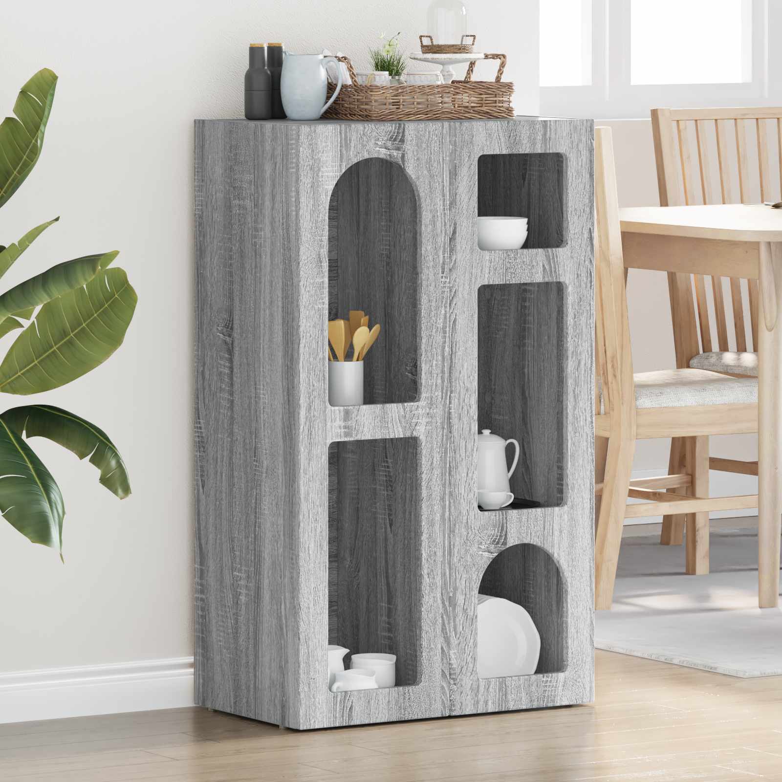 Kreveta Siva Sonoma 59 x 35 x 100,5 cm Konstruirano drvo