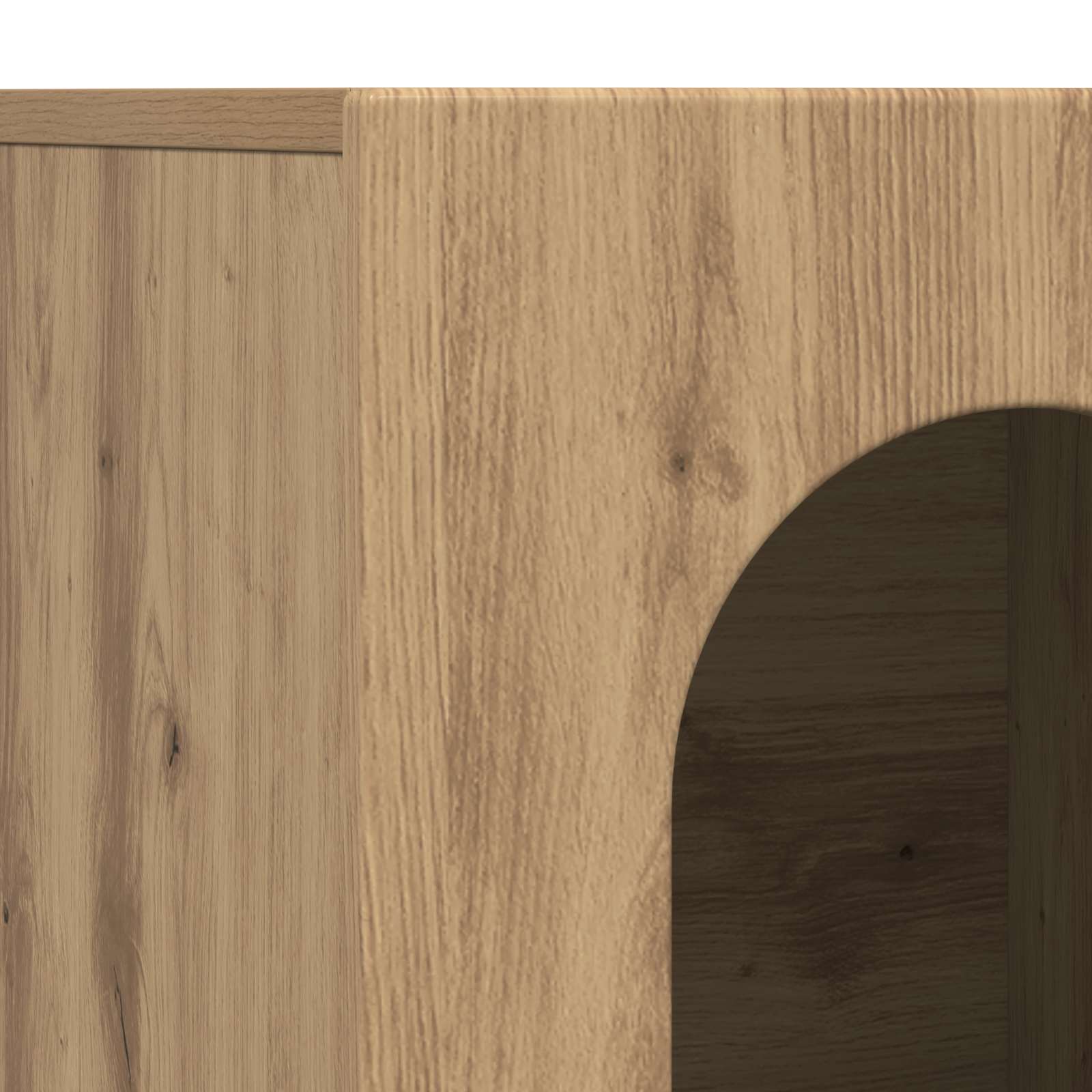 Kreveta Umjetnički hrast 100 x 35 x 59 cm Konstruirano drvo