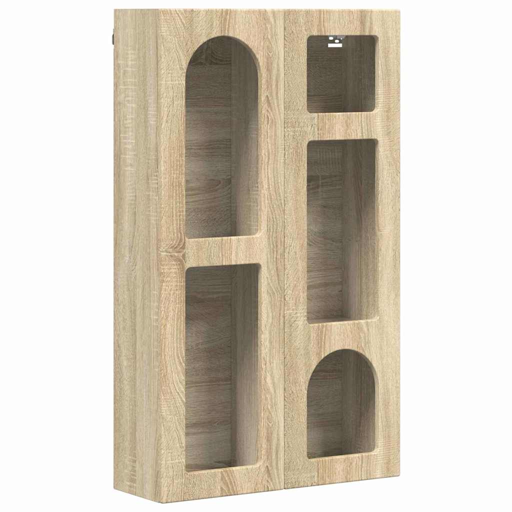 Viseći ormarić Sonoma hrast 59 x 20 x 100 cm Konstruirano drvo