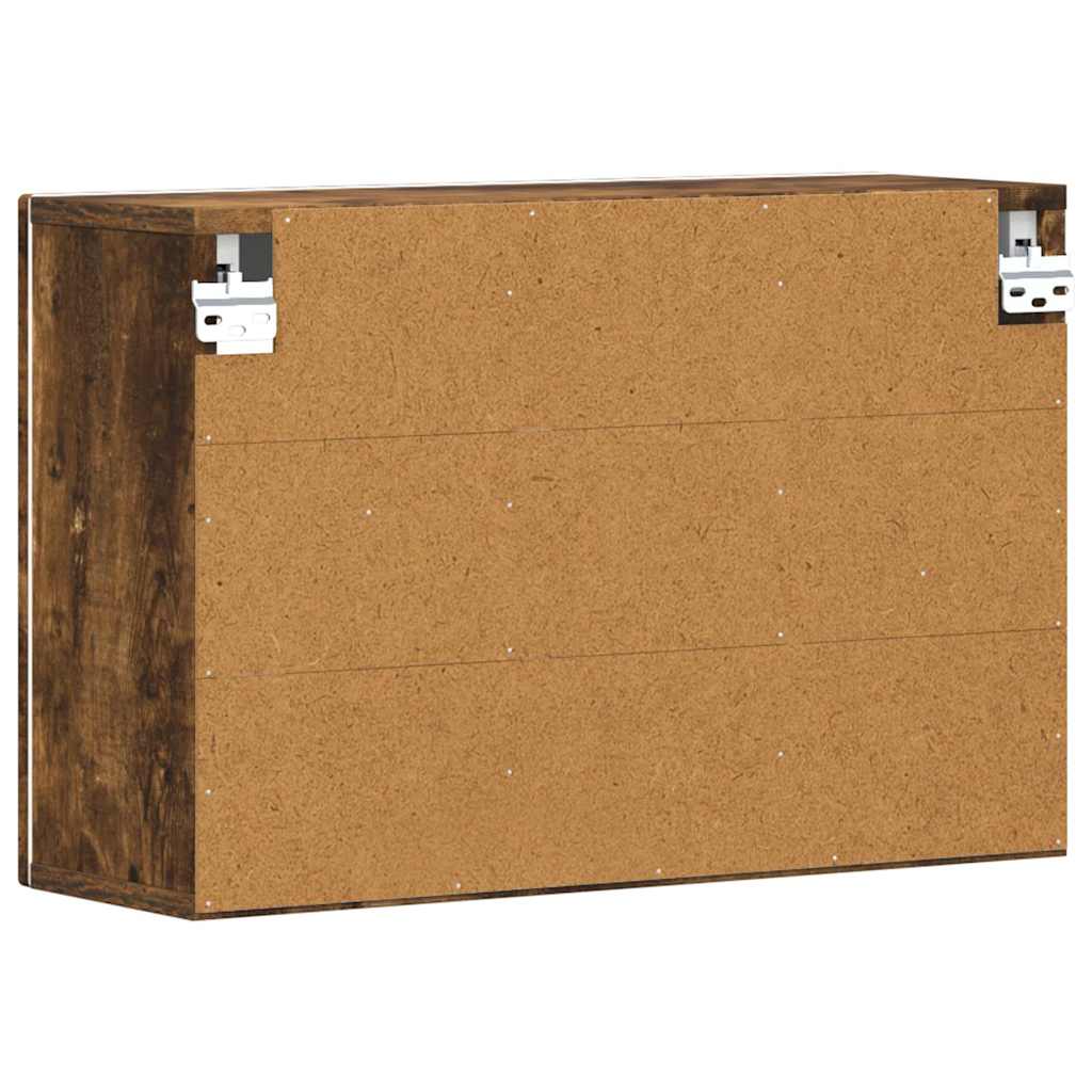 Viseći ormarić Dimljeni hrast 60 x 20 x 40 cm Konstruirano drvo