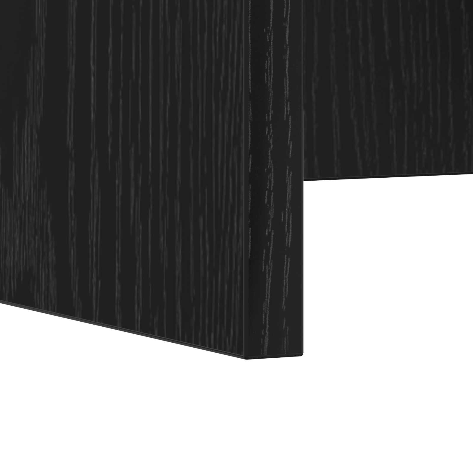 Stol za zid Zidne Crni hrast 60 x 45 x 30 cm Konstruirano drvo