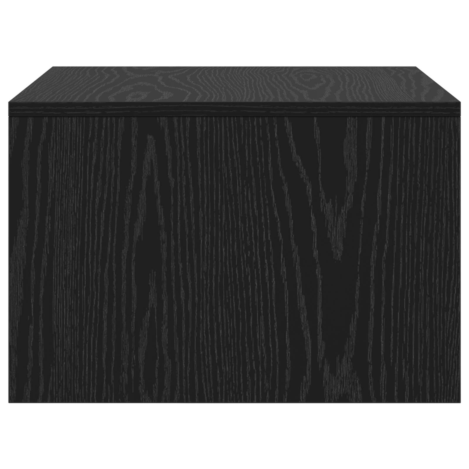 Stol za zid Zidne Crni hrast 60 x 45 x 30 cm Konstruirano drvo