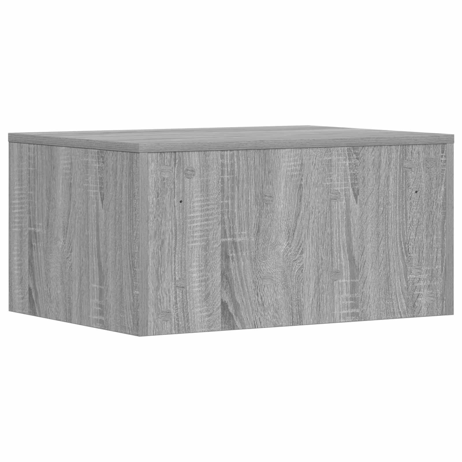 Stol za zid Zidne Siva Sonoma 60 x 45 x 30 cm Konstruirano drvo