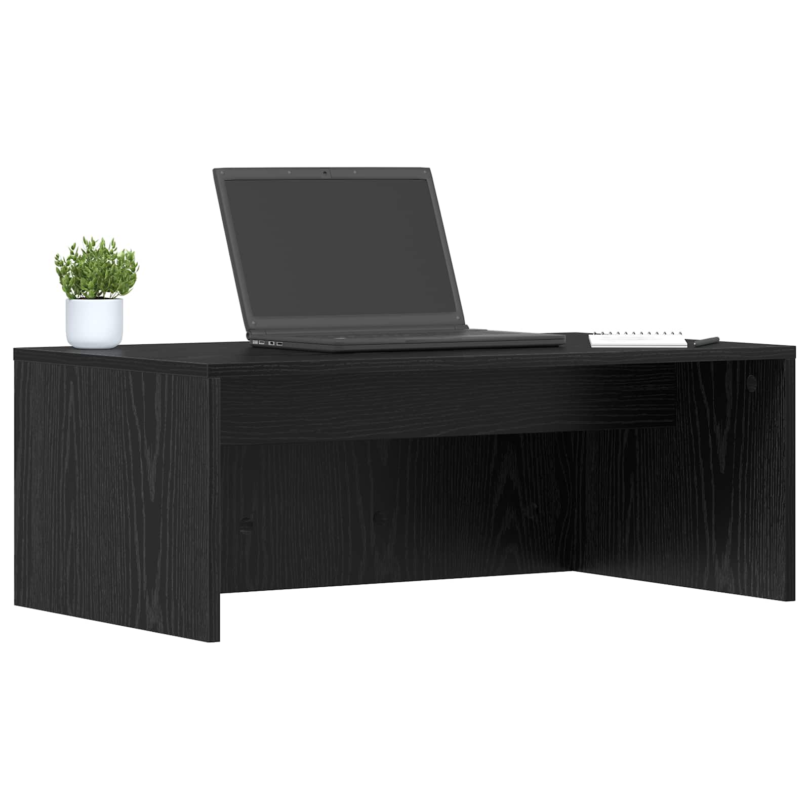 Stol za zid Zidne Crni hrast 80 x 45 x 30 cm Konstruirano drvo