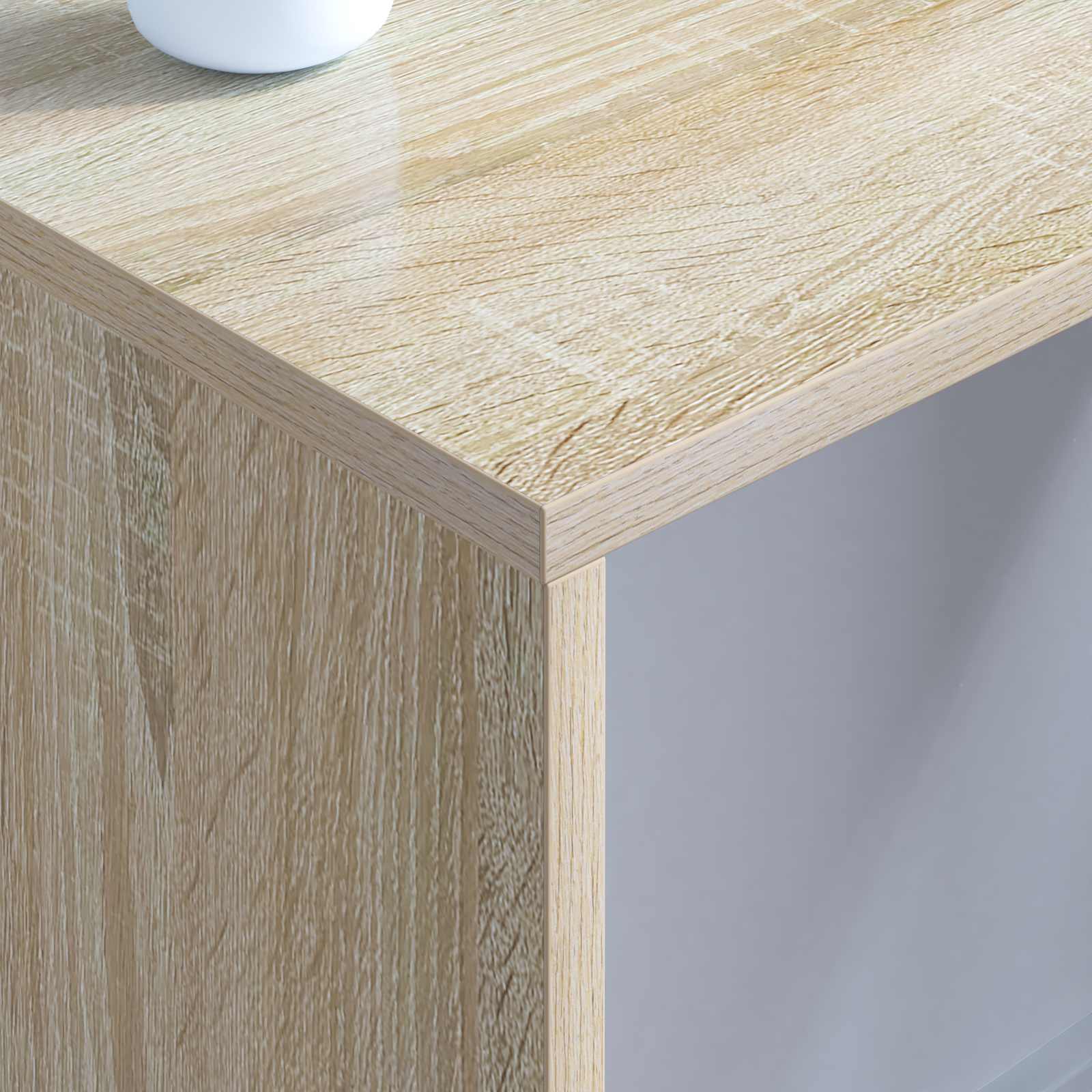 Stol za zid Sonoma hrast 80 x 45 x 30 cm Konstruirano drvo