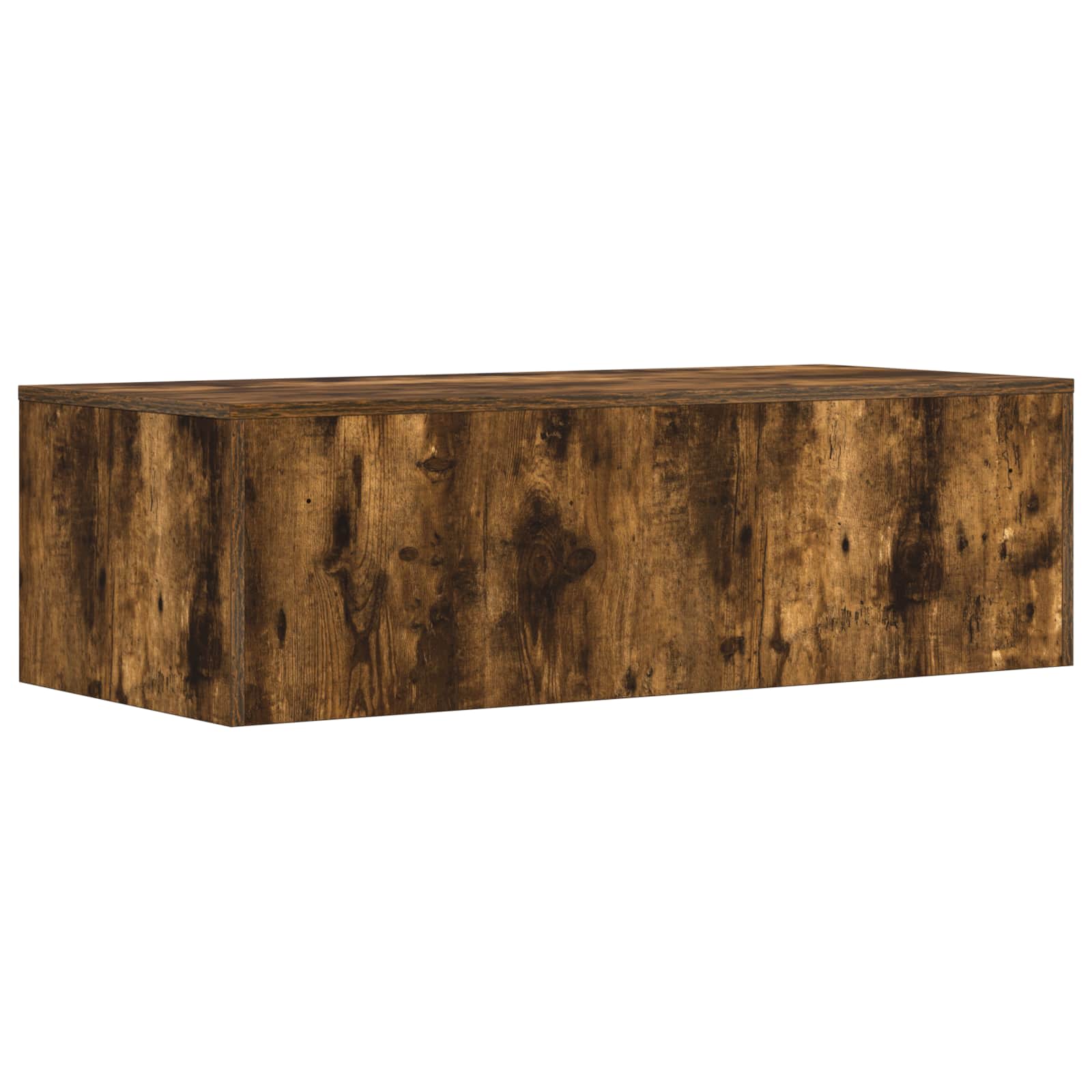 Stol za zid Dimljeni hrast 100 x 45 x 30 cm Konstruirano drvo