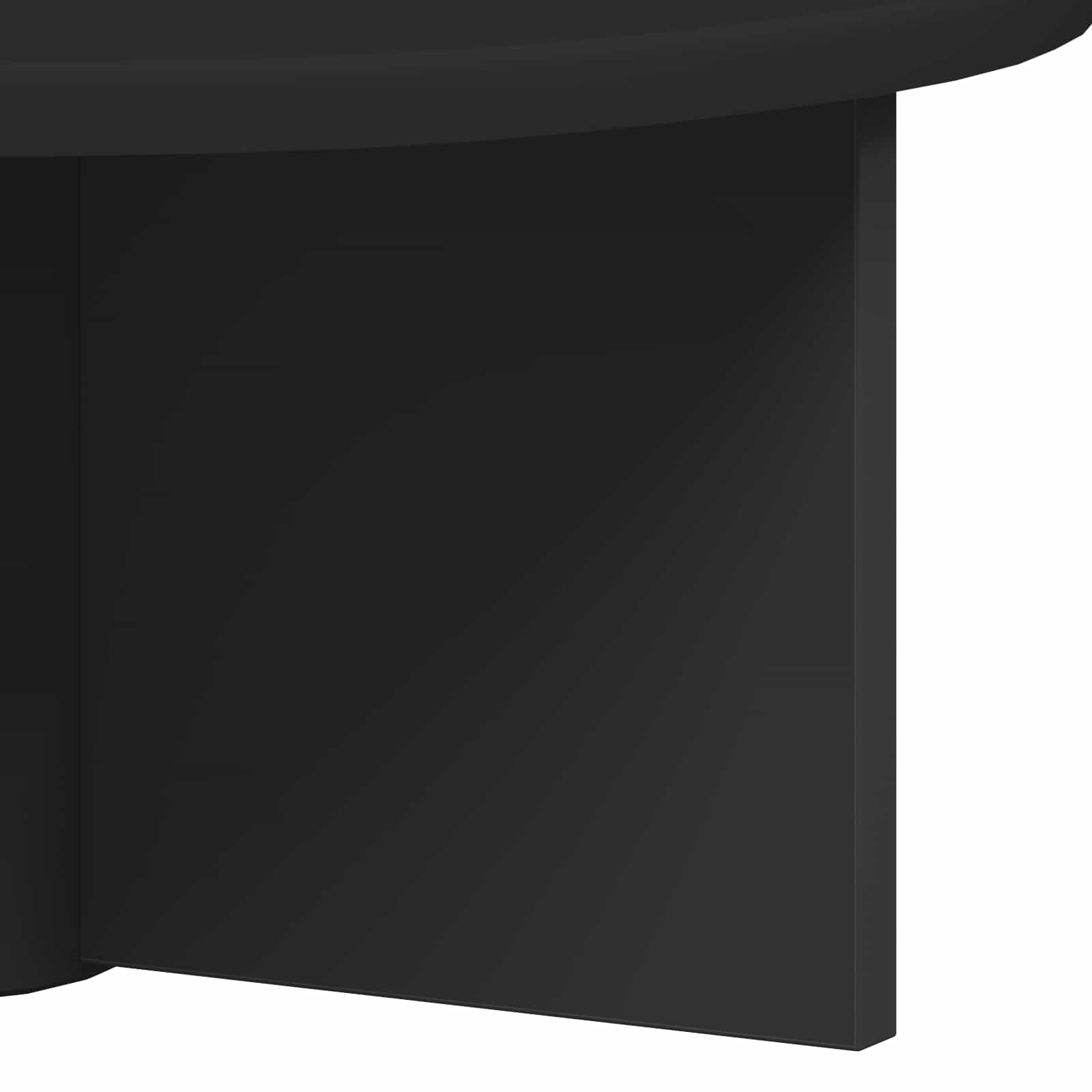 Polica na zidu Zidne Crna 38 x 19 x 19 cm Konstruirano drvo