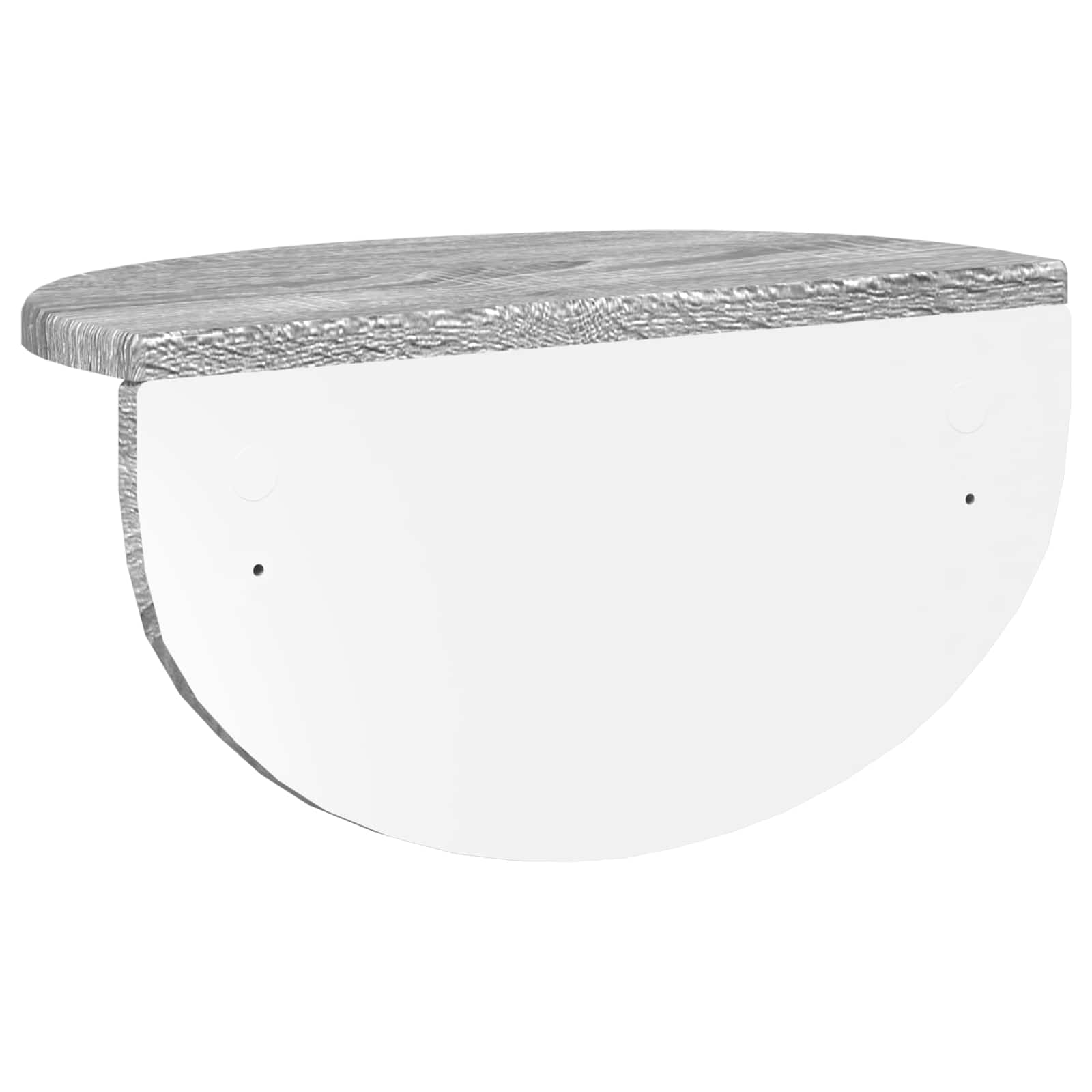 Polica na zidu Siva Sonoma 38 x 19 x 19 cm Konstruirano drvo