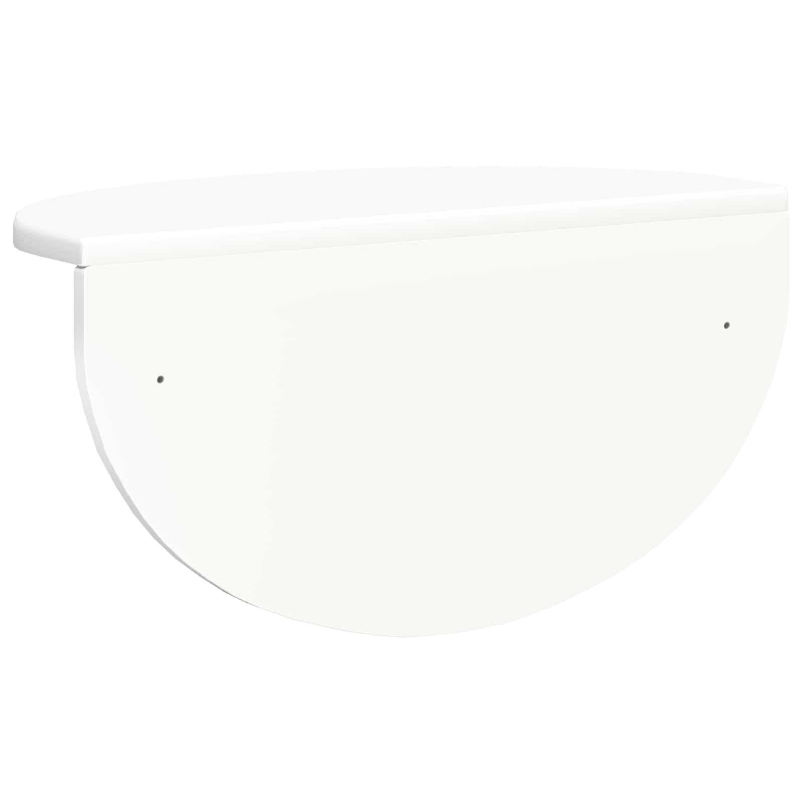 Polica na zidu Zidne Bijelo 48 x 24 x 24 cm Konstruirano drvo