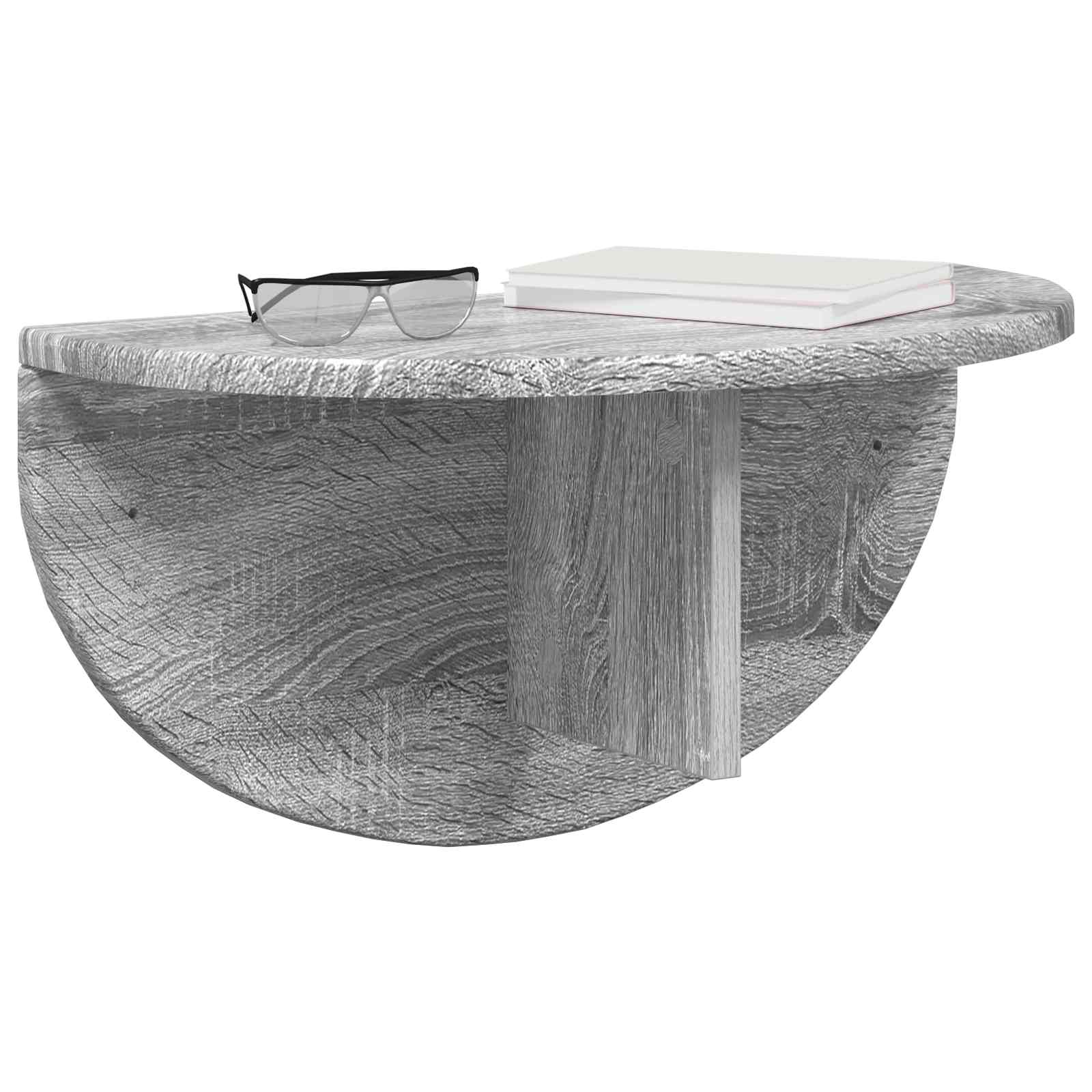 Polica na zidu Siva Sonoma 48 x 24 x 24 cm Konstruirano drvo