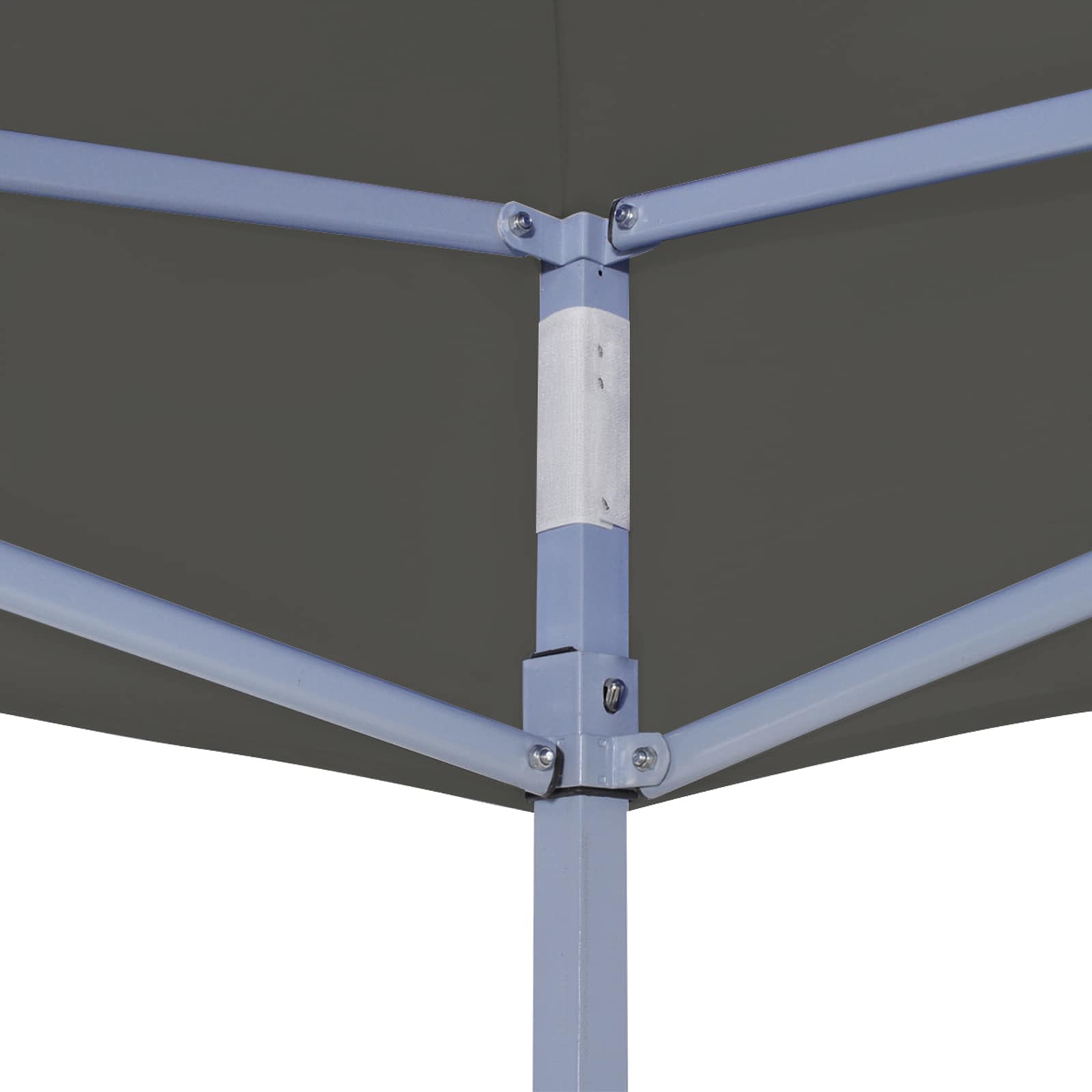 Šator za zabave Antracit 200 x 200 x 315 cm Oxford tkanina