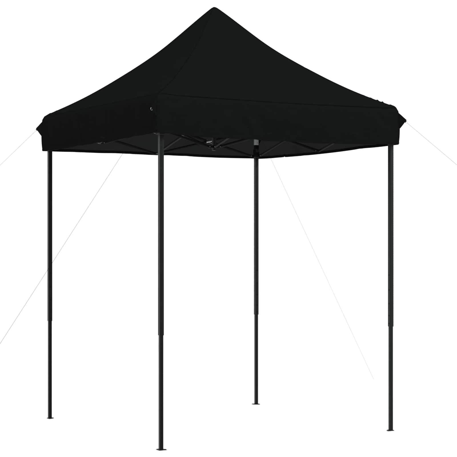 Šator za zabave Crna 200 x 200 x 306 cm Oxford tkanina