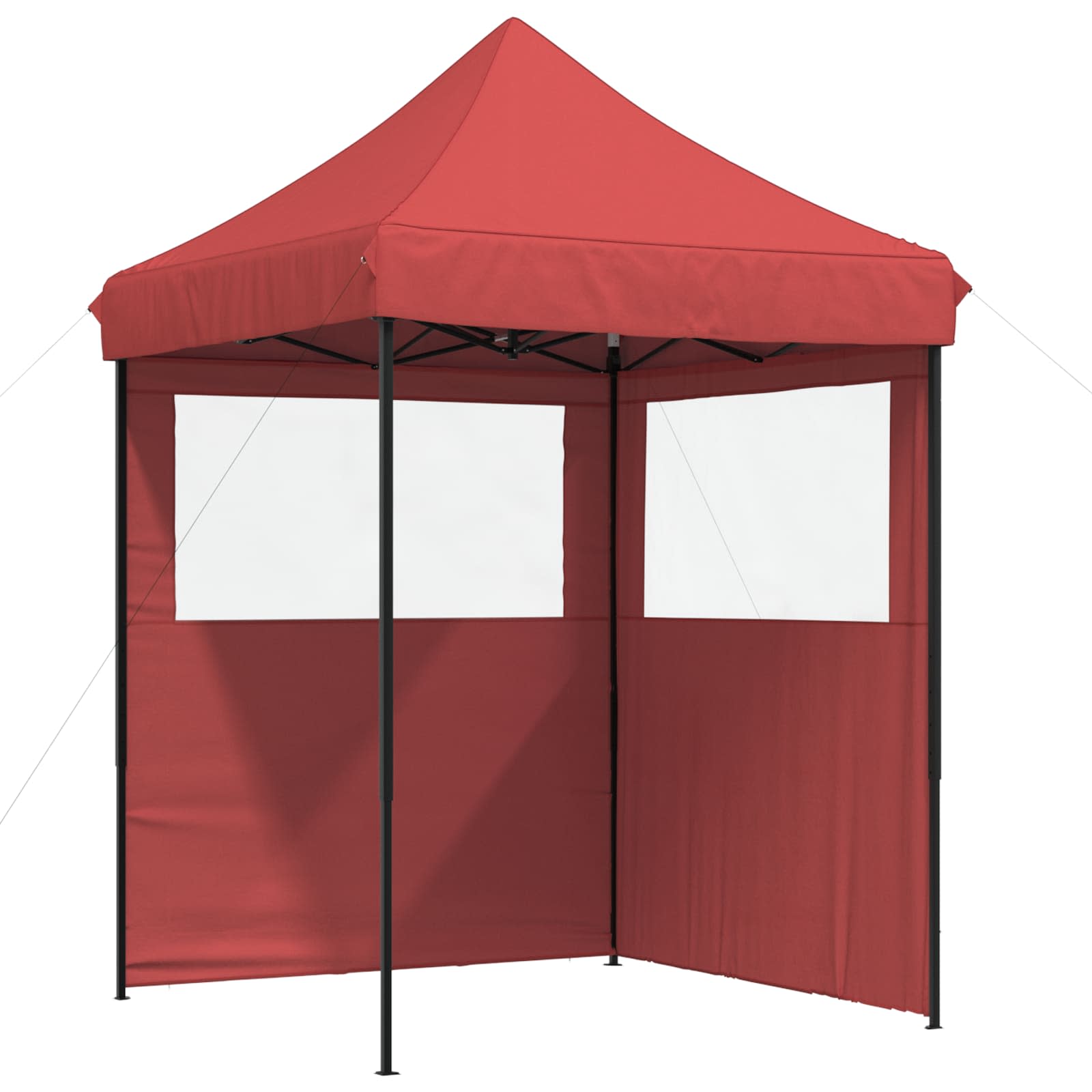 Šator za zabave Tamno crvena 200 x 200 x 306 cm Oxford tkanina