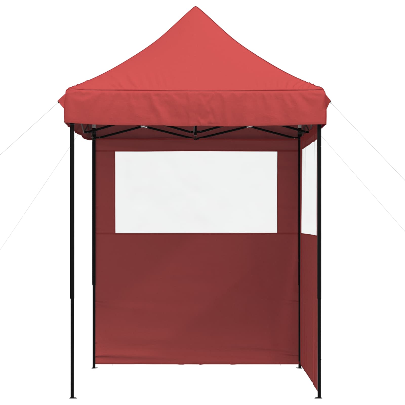Šator za zabave Tamno crvena 200 x 200 x 306 cm Oxford tkanina