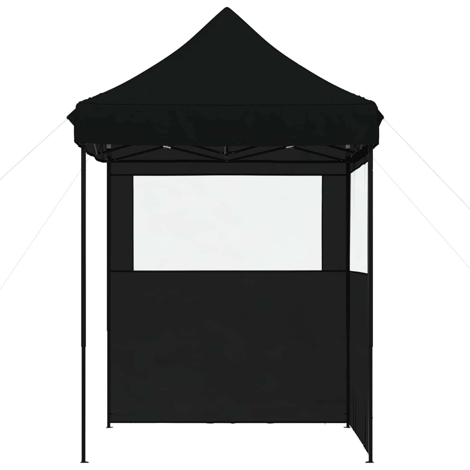 Šator za zabave Crna 200 x 200 x 306 cm Oxford tkanina
