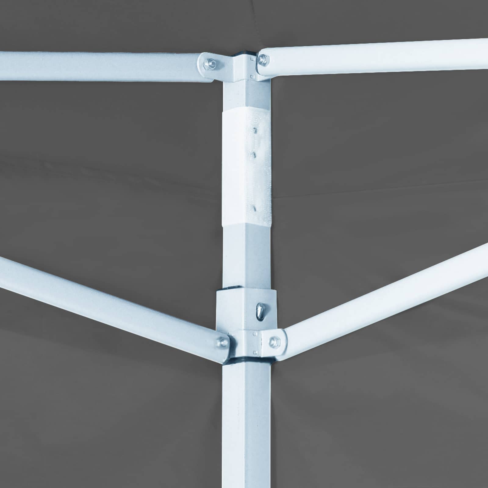 Šator za zabave Antracit 200 x 200 x 315 cm Oxford tkanina