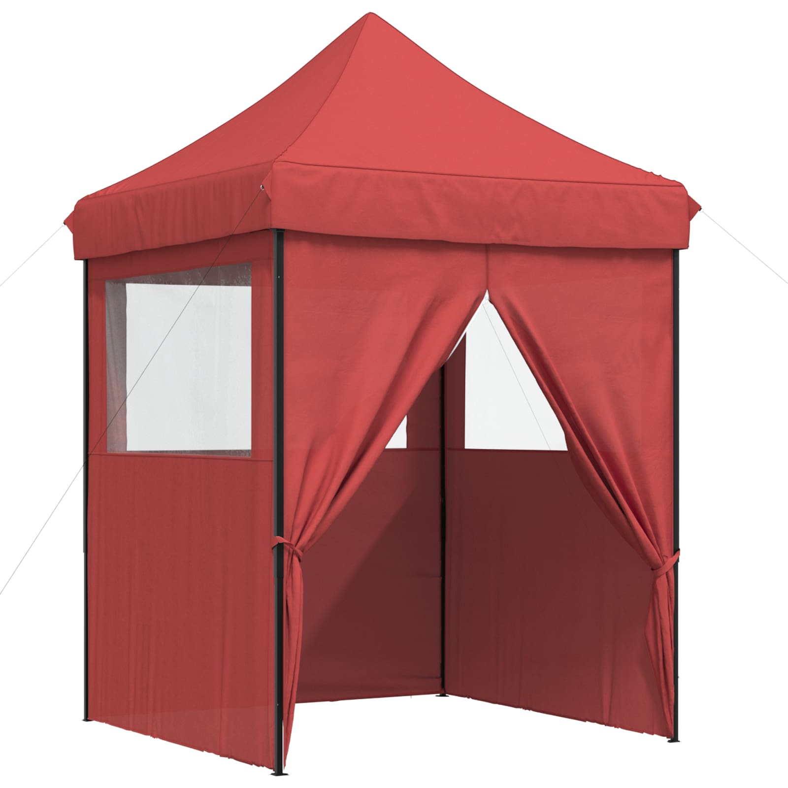 Šator za zabave Tamno crvena 200 x 200 x 306 cm Oxford tkanina