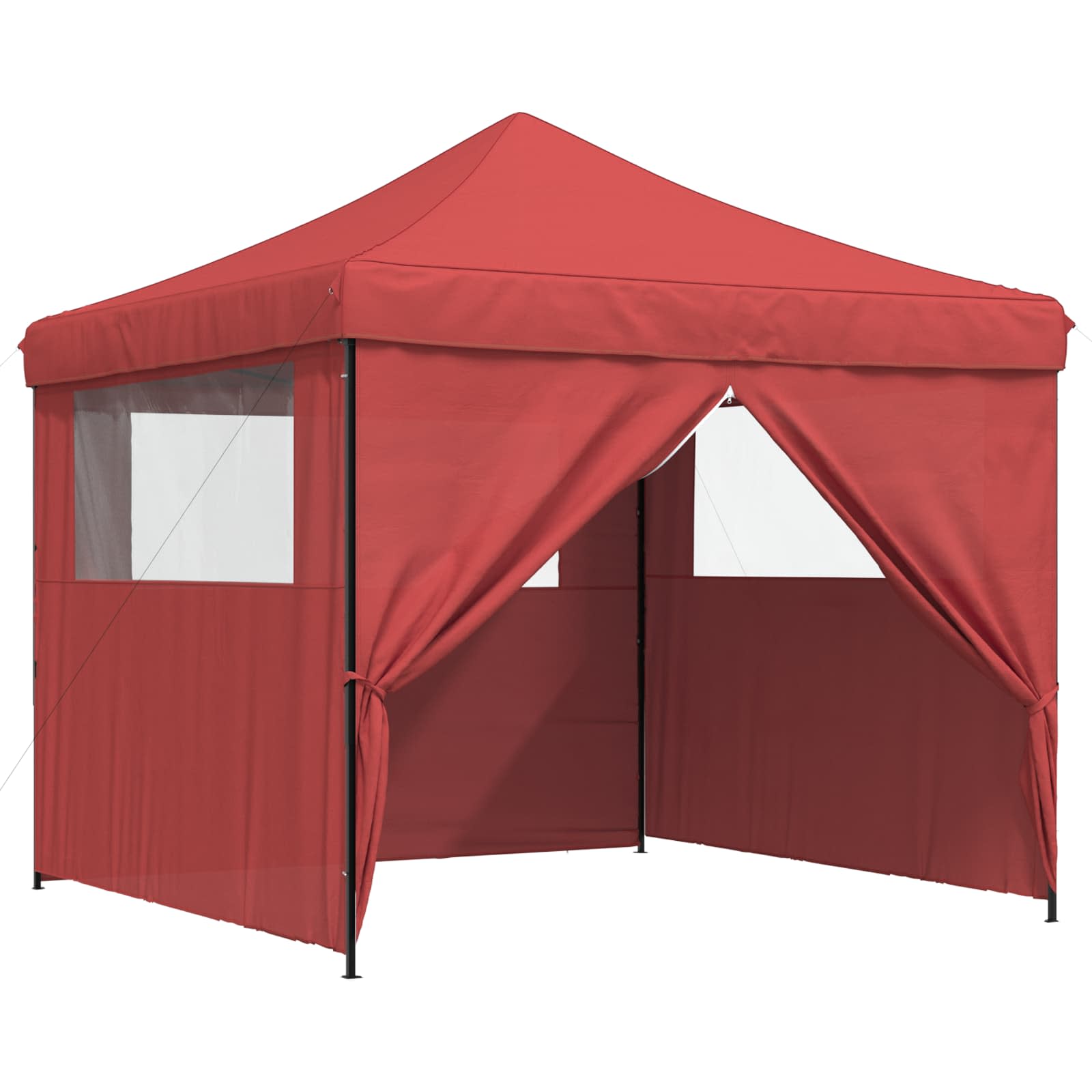 Šator za zabave Tamno crvena 292 x 292 x 315 cm Oxford tkanina