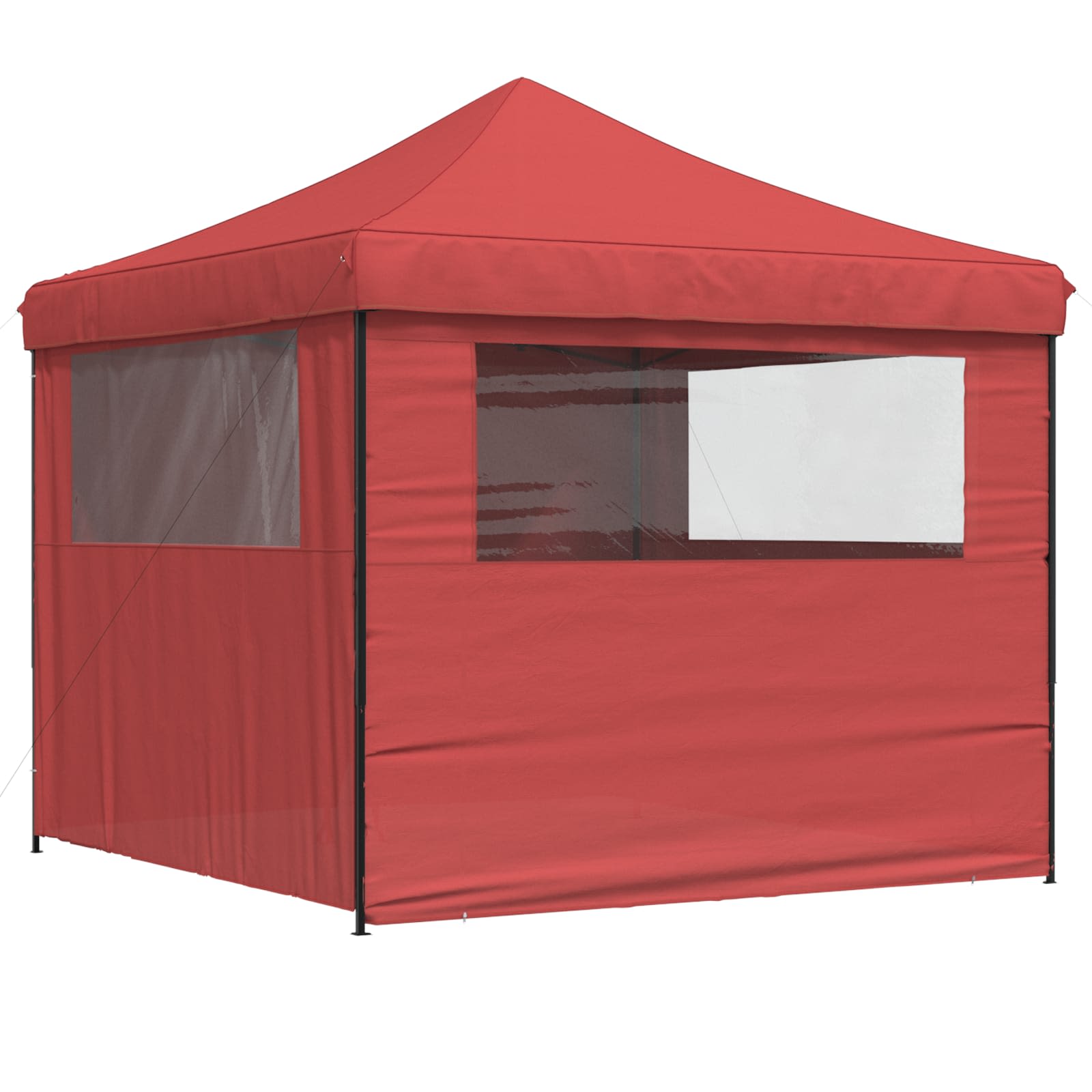 Šator za zabave Tamno crvena 292 x 292 x 315 cm Oxford tkanina